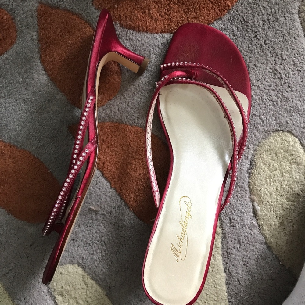 Red high heels