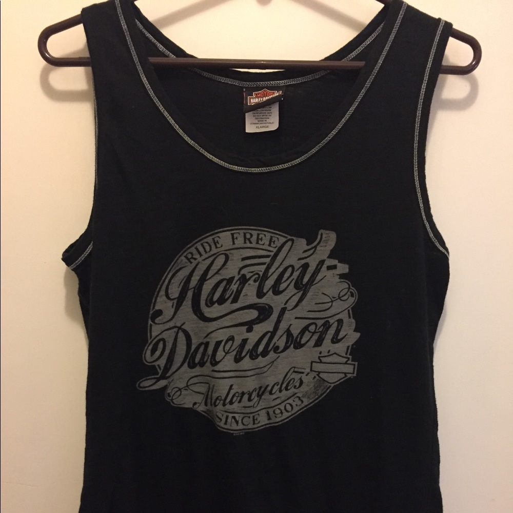 Harley Davidson tank from St Thomas