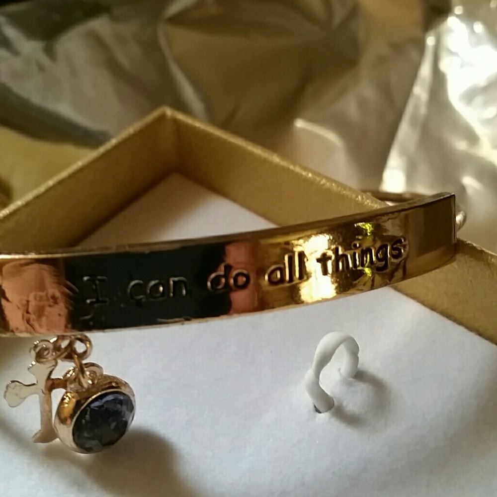 Bracelet and ring set. Ring size 7