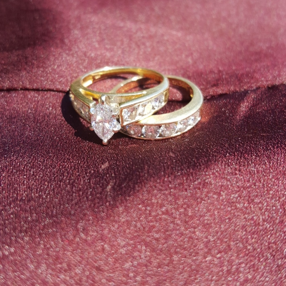 3ctw Wedding set
