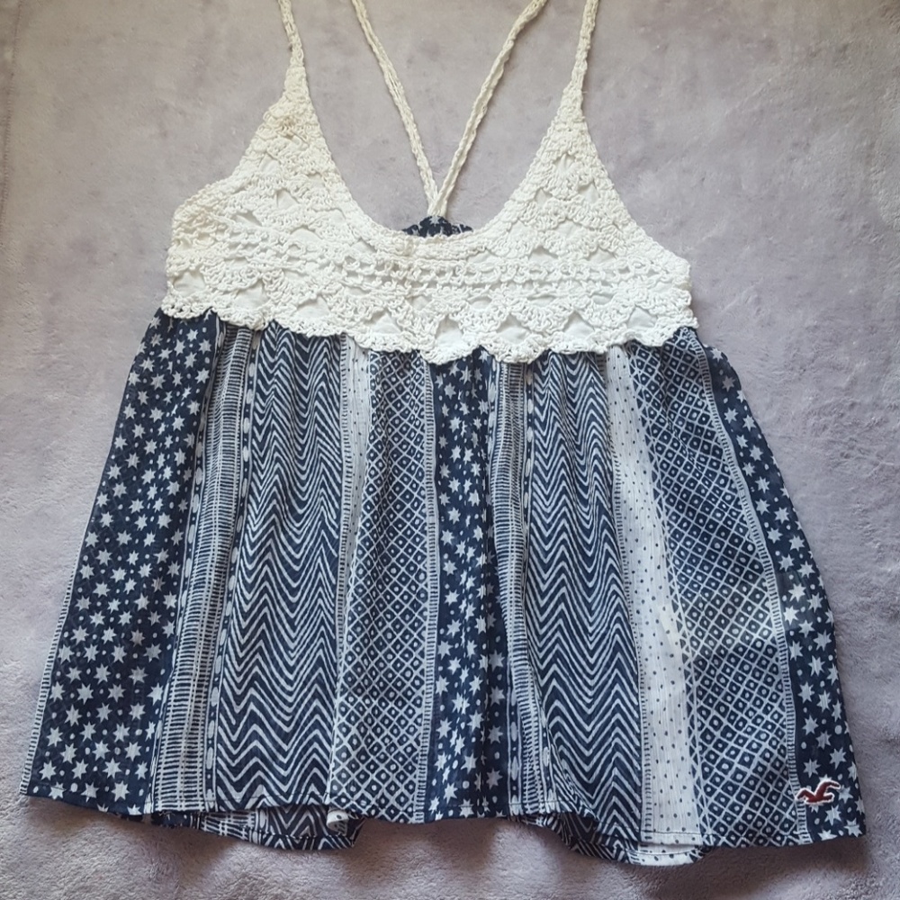 Hollister Crochet Top Cami
