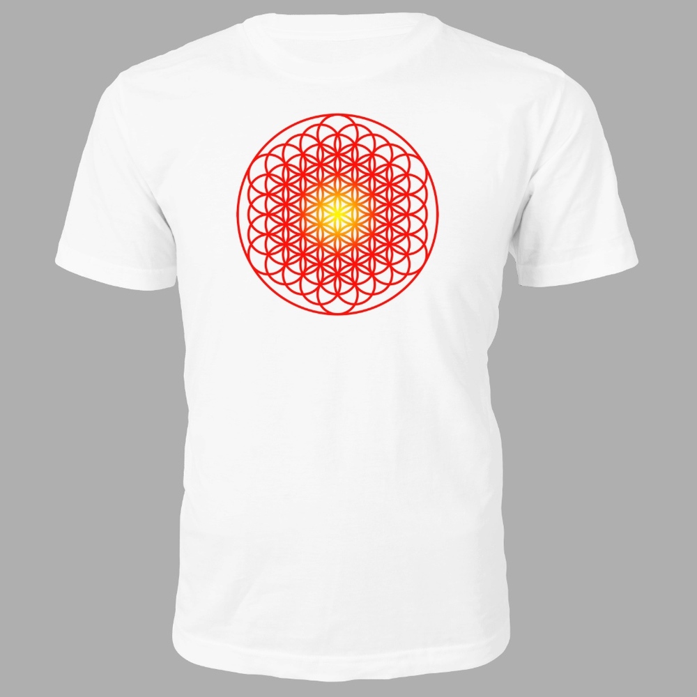 👕Flower of Life 2 💯% Egyptian Cotton Shirt 👕