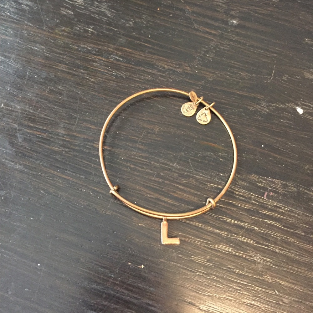 Alex & Ani "L" Bracelet