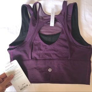 NWT Lulumemon Double Tap II Bra Top