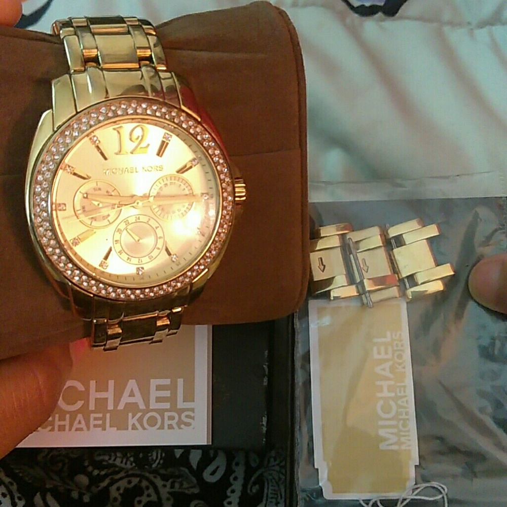 Michael kors watch price is negotiable!