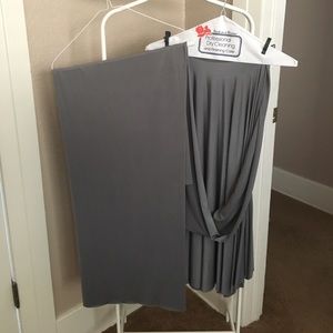 Two birds classic short convertible dress