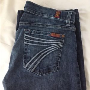 7 For all Mankind Dojo Flares. Excellent condition