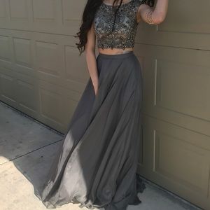 Two Piece Prom Dress