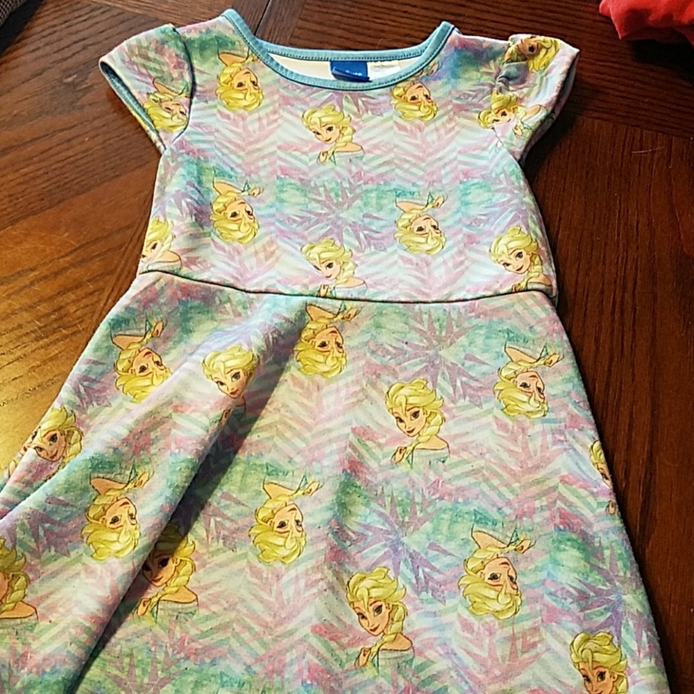 Disney Elsa Dress xs 4/5