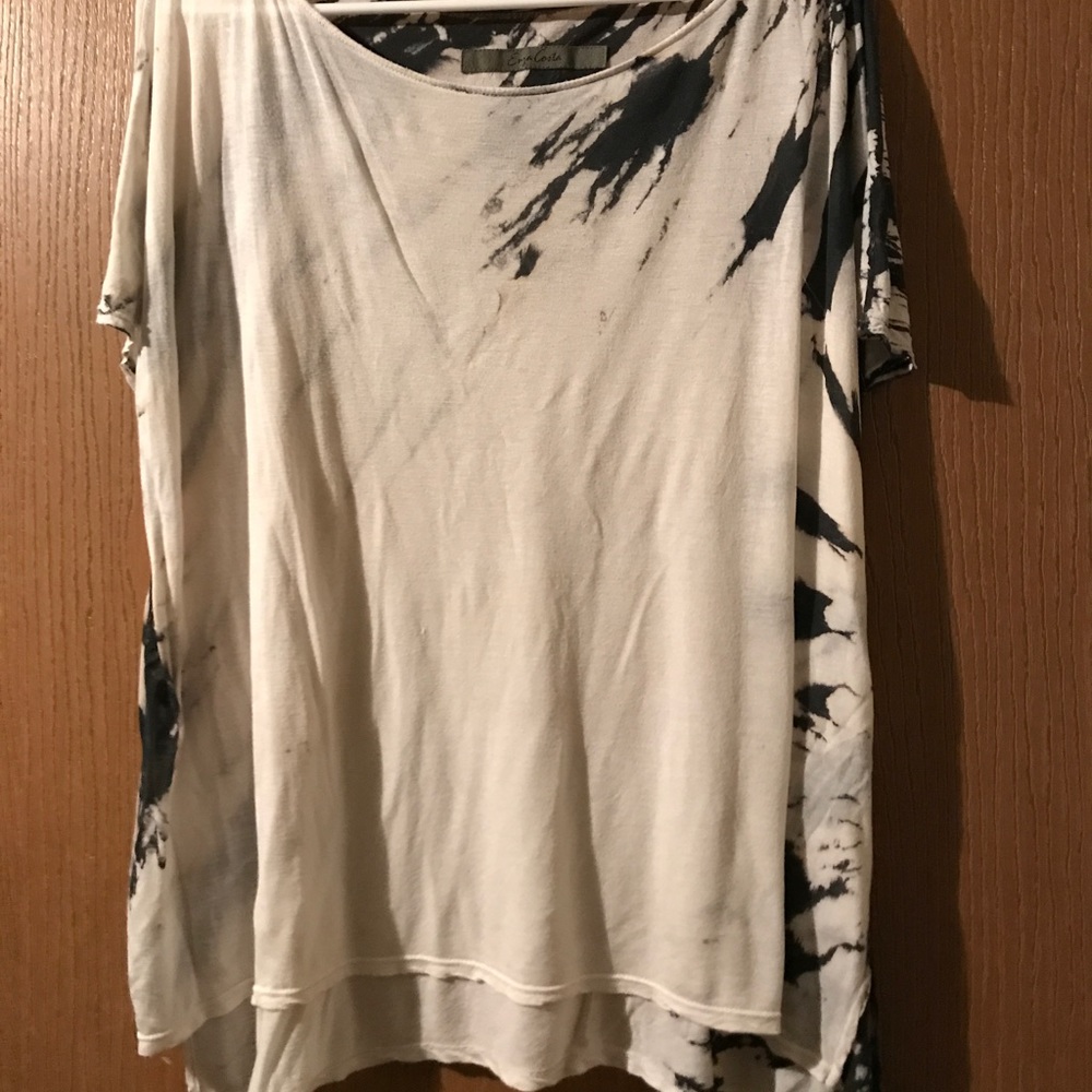 Enza Costa Tie Dye OS flowy top