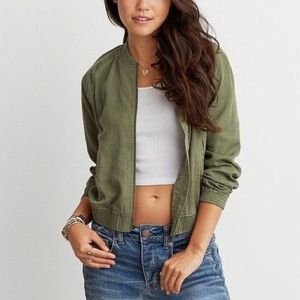 American Eagle Olive Jacket