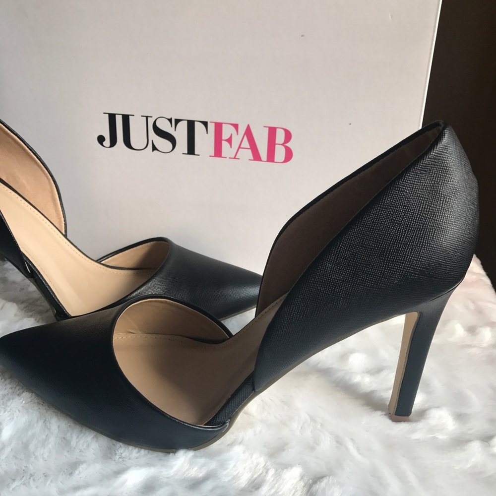 JUSTFAB Black Heels