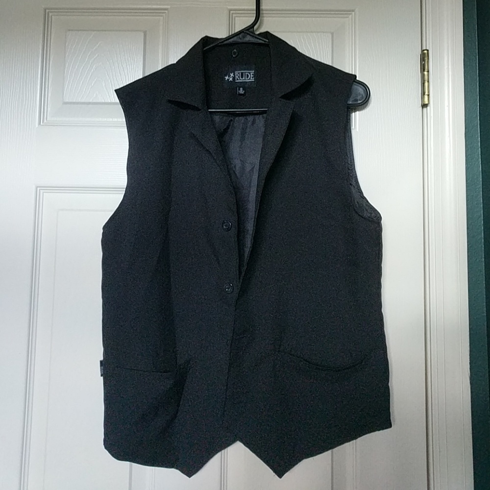 Black vest