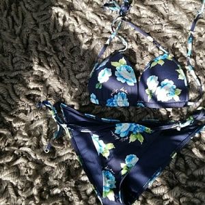Floral Two Piece Swimsuit