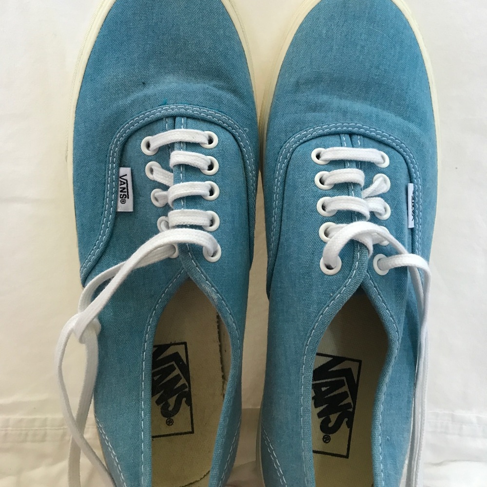 Light blue vans