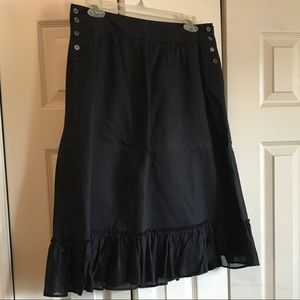 Black skirt