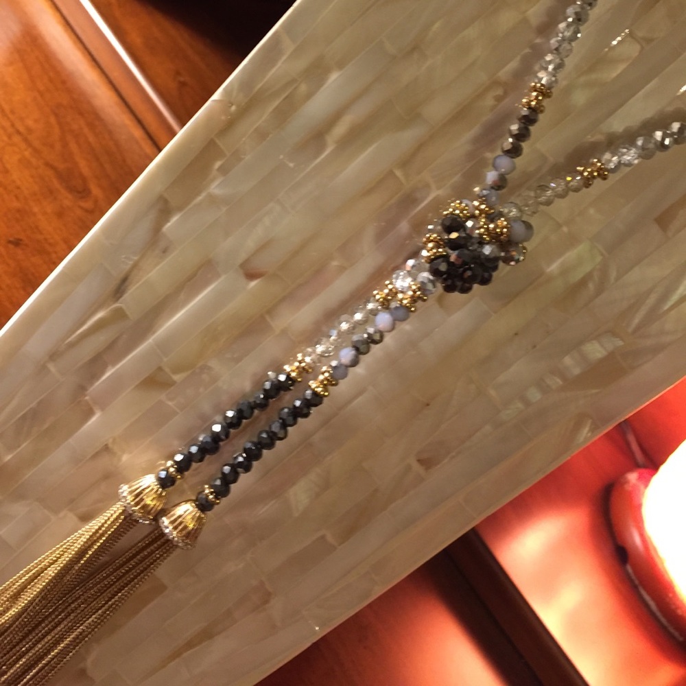 New Beaded Rope Necklace - Picture 2 of 2