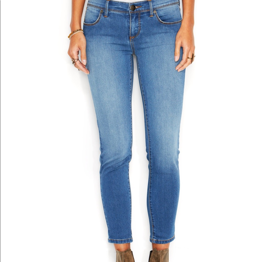 Free People Roller Crop Skinny Jeans