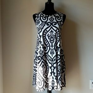Scroll Print Top/Dress