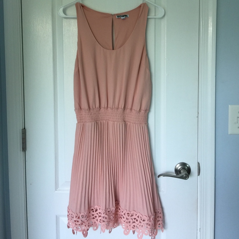 Express Petite Pink Dress