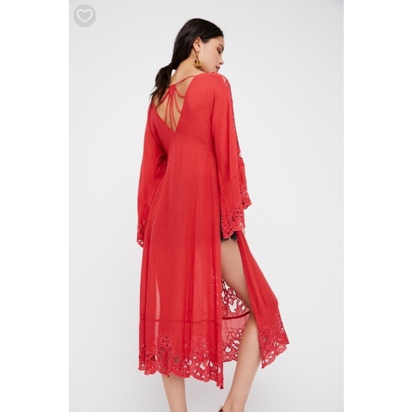 Free People Legendary Love Maxi Dress/Cover Up - Picture 2 of 5
