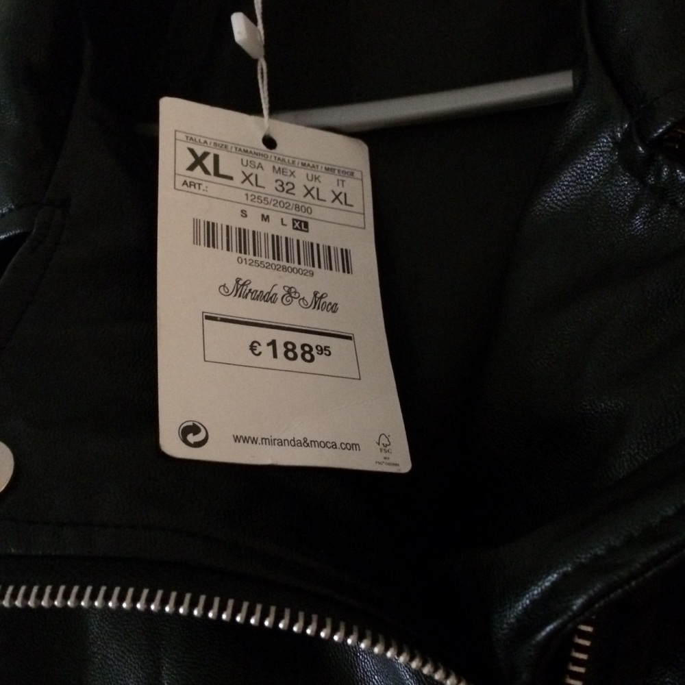 Miranda and Moca faux leather jacket - Picture 2 of 5