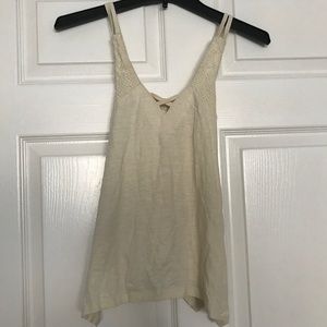 Cream Nordstrom tank top