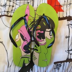 Bob's Burgers Flip Flops
