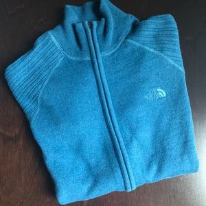 The North Face Full Zip Cotton/Wool Cardigan