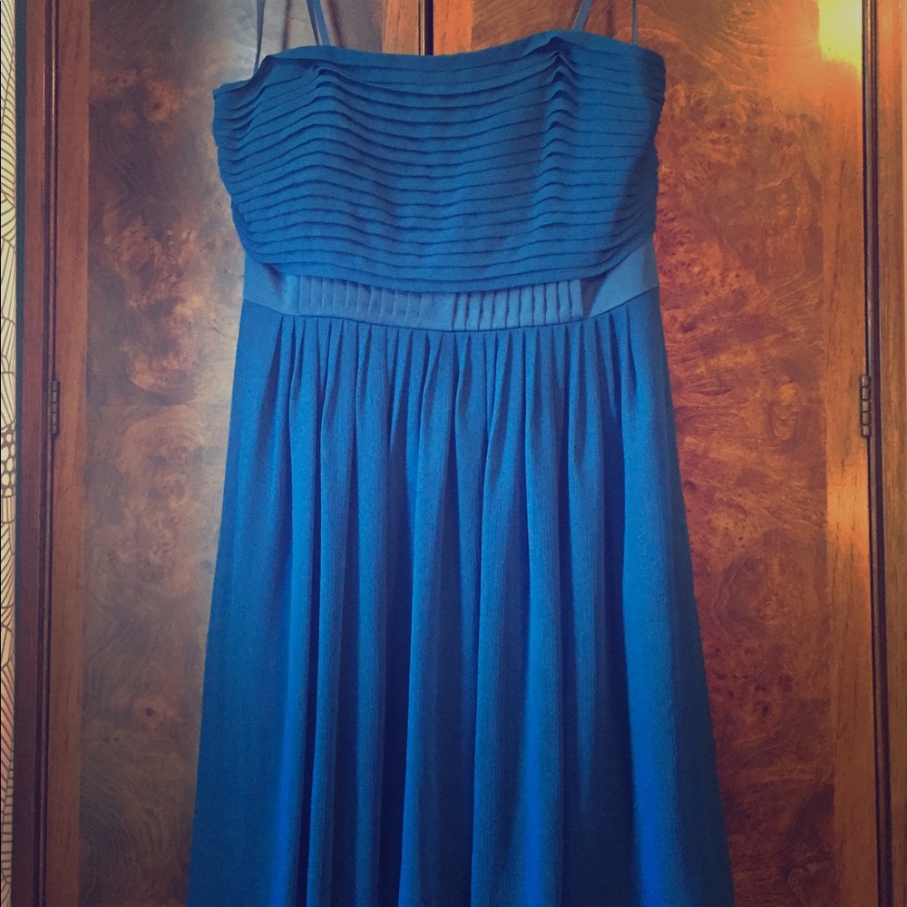 Max and Cleo strapless dress.