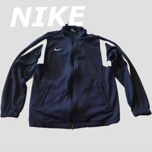NIKE JACKET navy blue adult medium men's