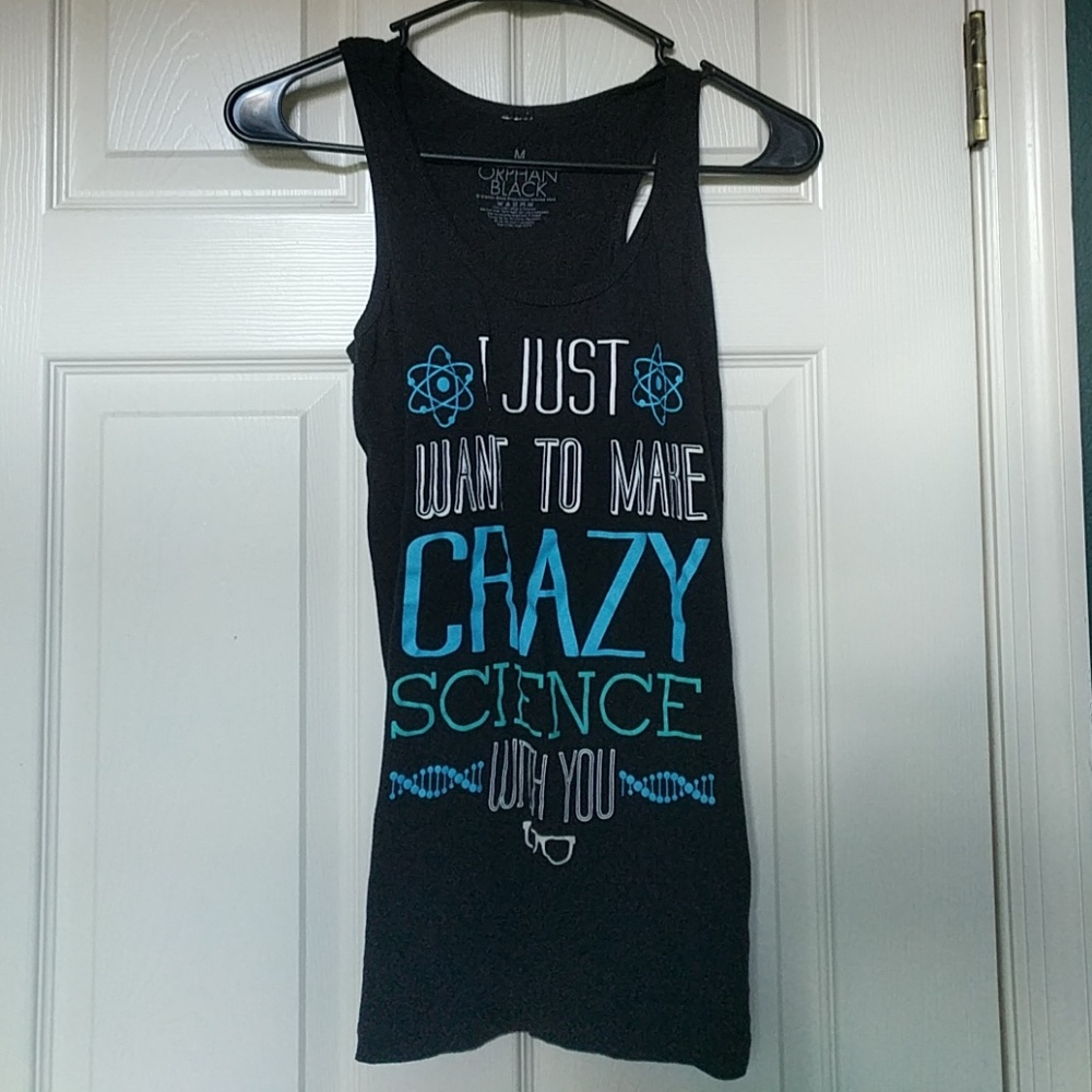 Orphan black tank top