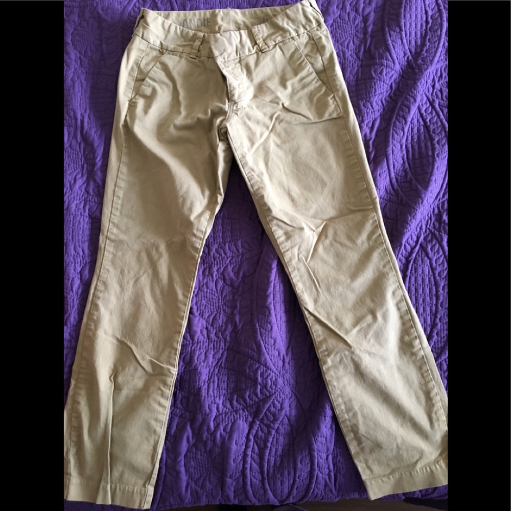 Cropped khakis from JCrew