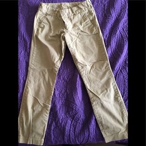 Cropped khakis from JCrew