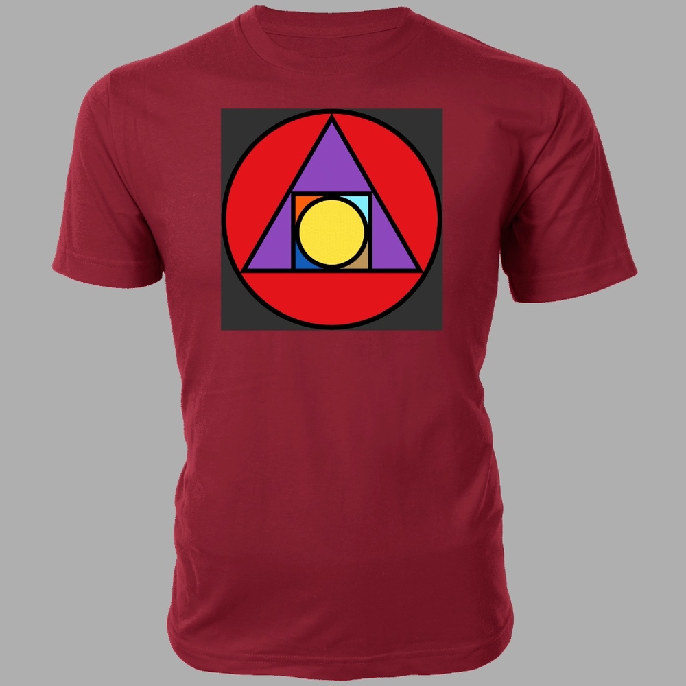 👕Squaring the Circle 💯% Egyptian Cotton Shirt 👕