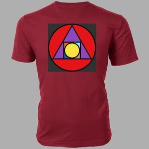 👕Squaring the Circle 💯% Egyptian Cotton Shirt 👕