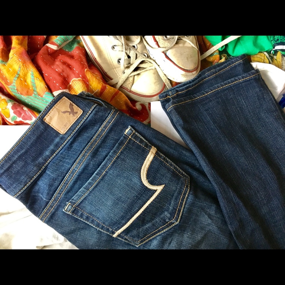 American Eagle 'Artist Crop' Jean
