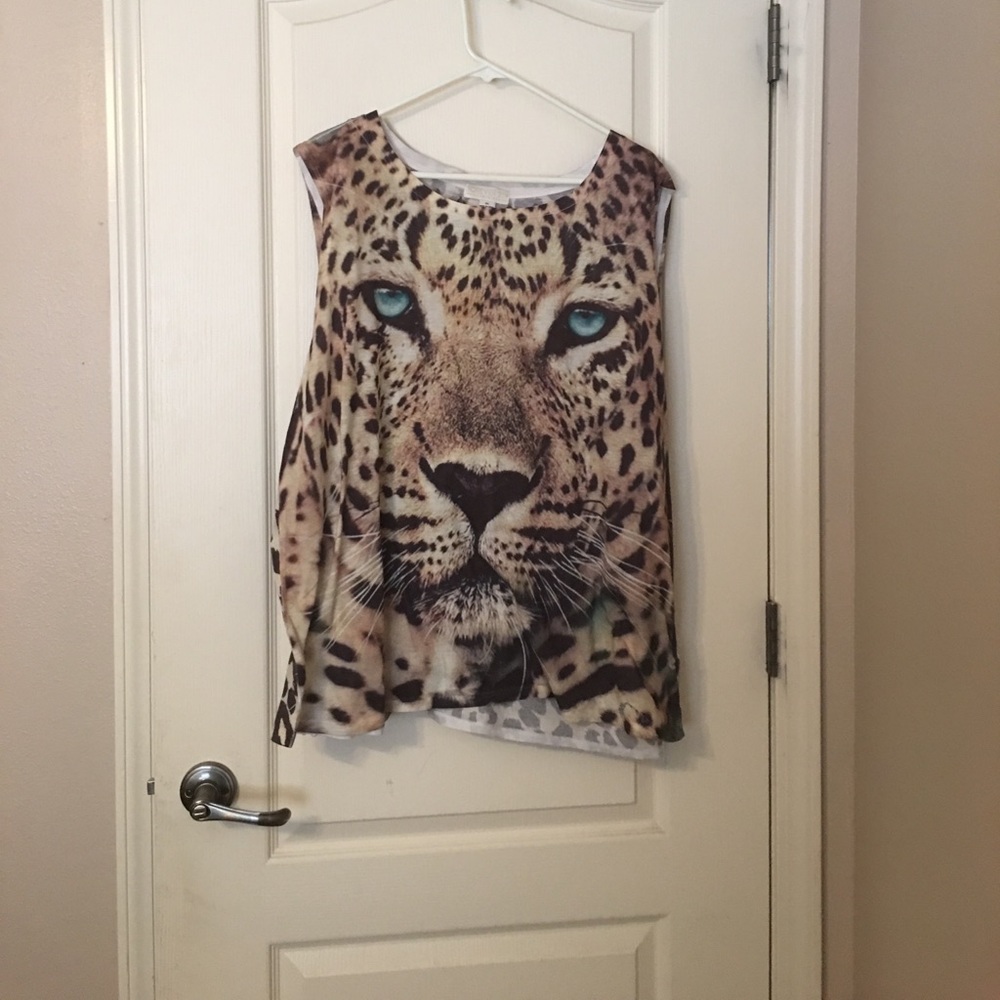 Cheetah face tank