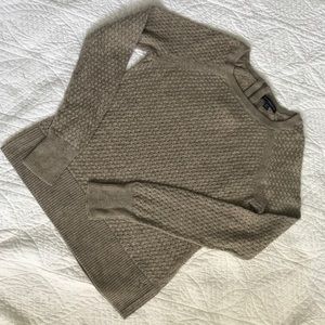Tan American Eagle sweater