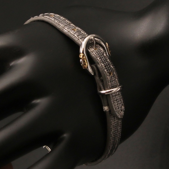 henri bendel Jewelry - RARE henri bendel Leather Deco Strap Bracelet HTF henri bendel Jewelry - RARE henri bendel Leather Deco Strap Bracelet HTF