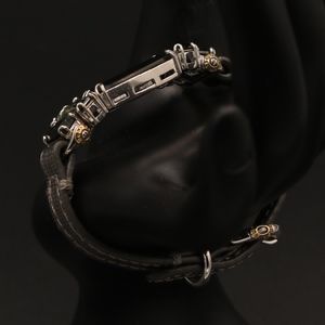 henri bendel Jewelry - RARE henri bendel Leather Deco Strap Bracelet HTF henri bendel Jewelry - RARE henri bendel Leather Deco Strap Bracelet HTF