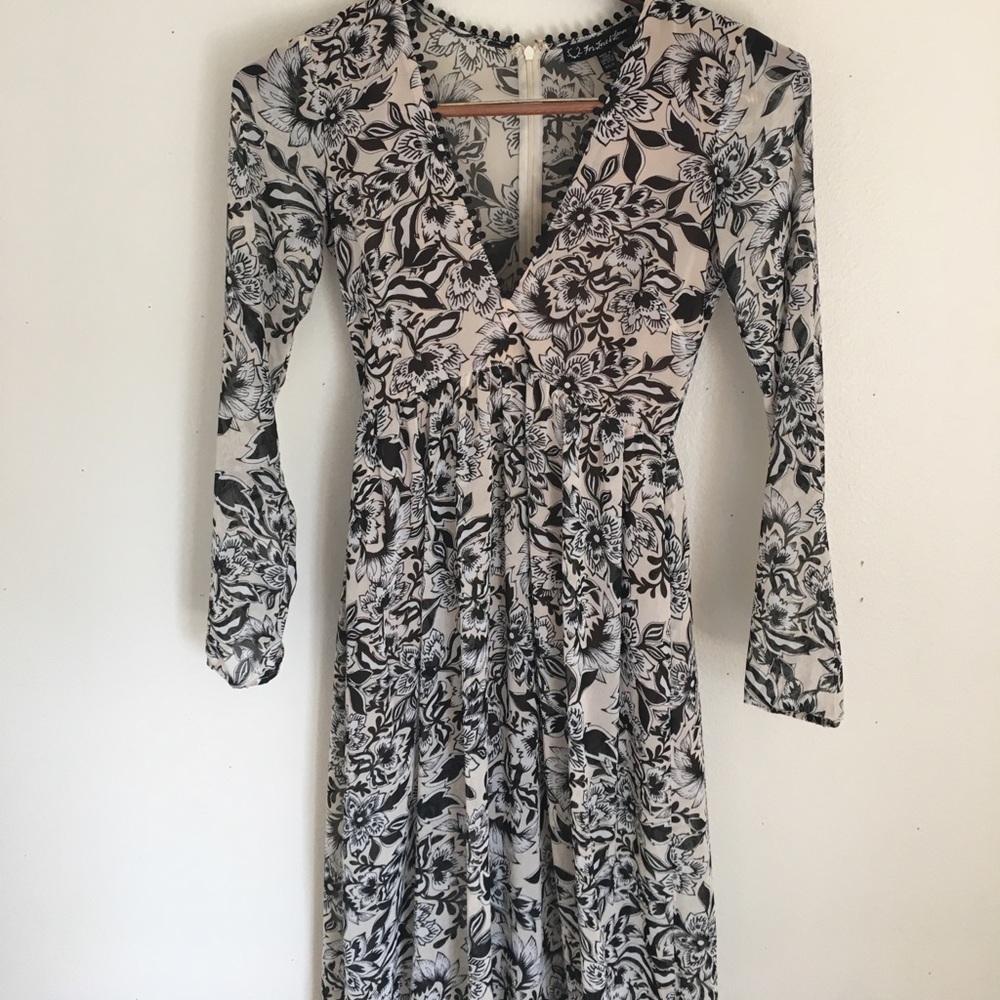 For Love And Lemons Floral Maxi Dress