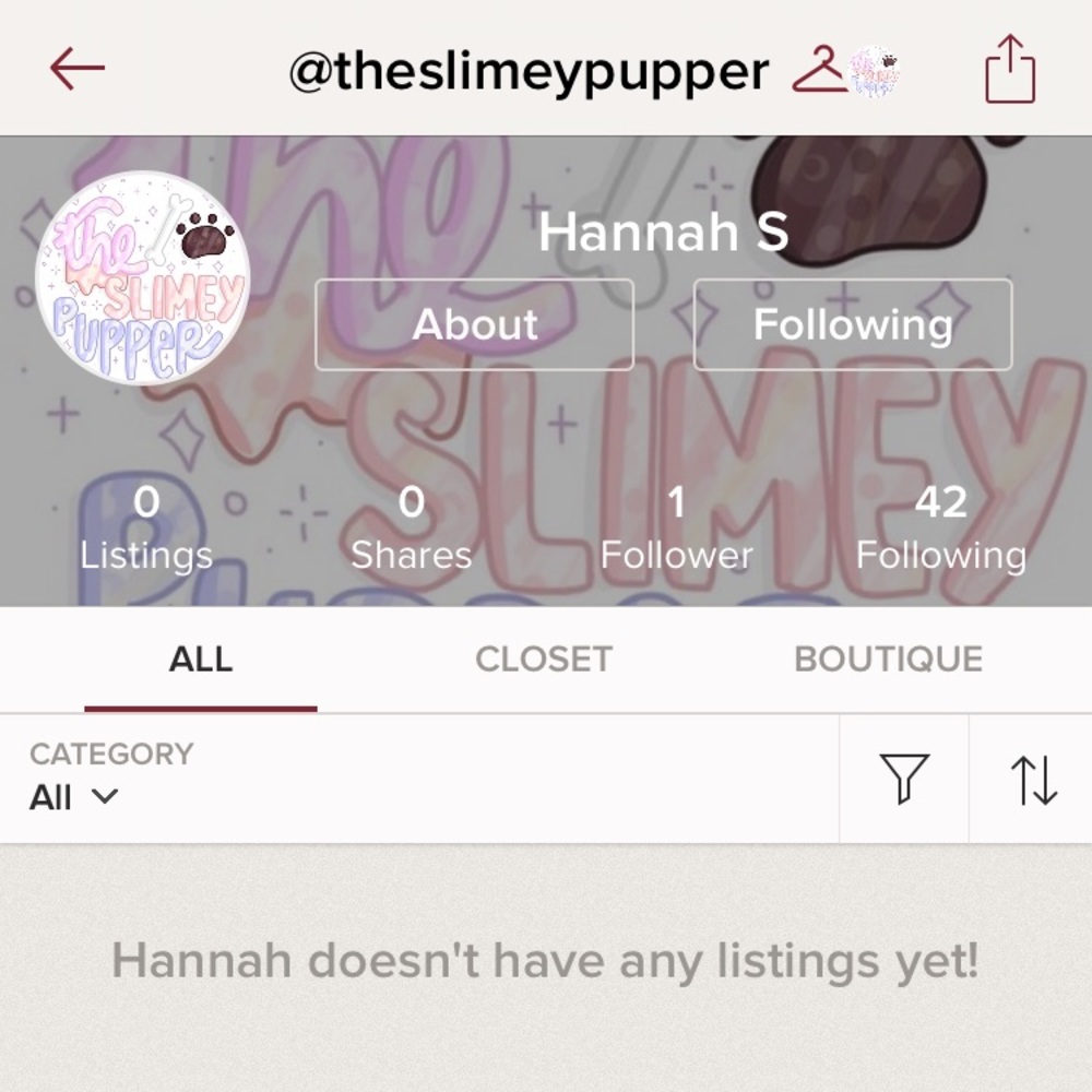 check out my sister's account - SLIME WILL BE SOLD