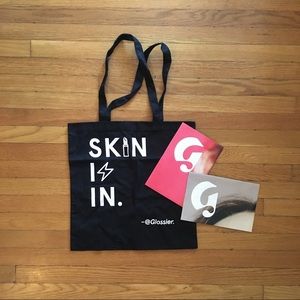 Glossier Skin Is In tote bag and posters