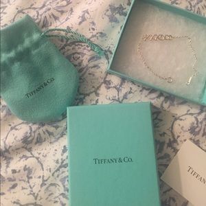 Tiffany & Co. "Xoxo" bracelet, like new, worn once