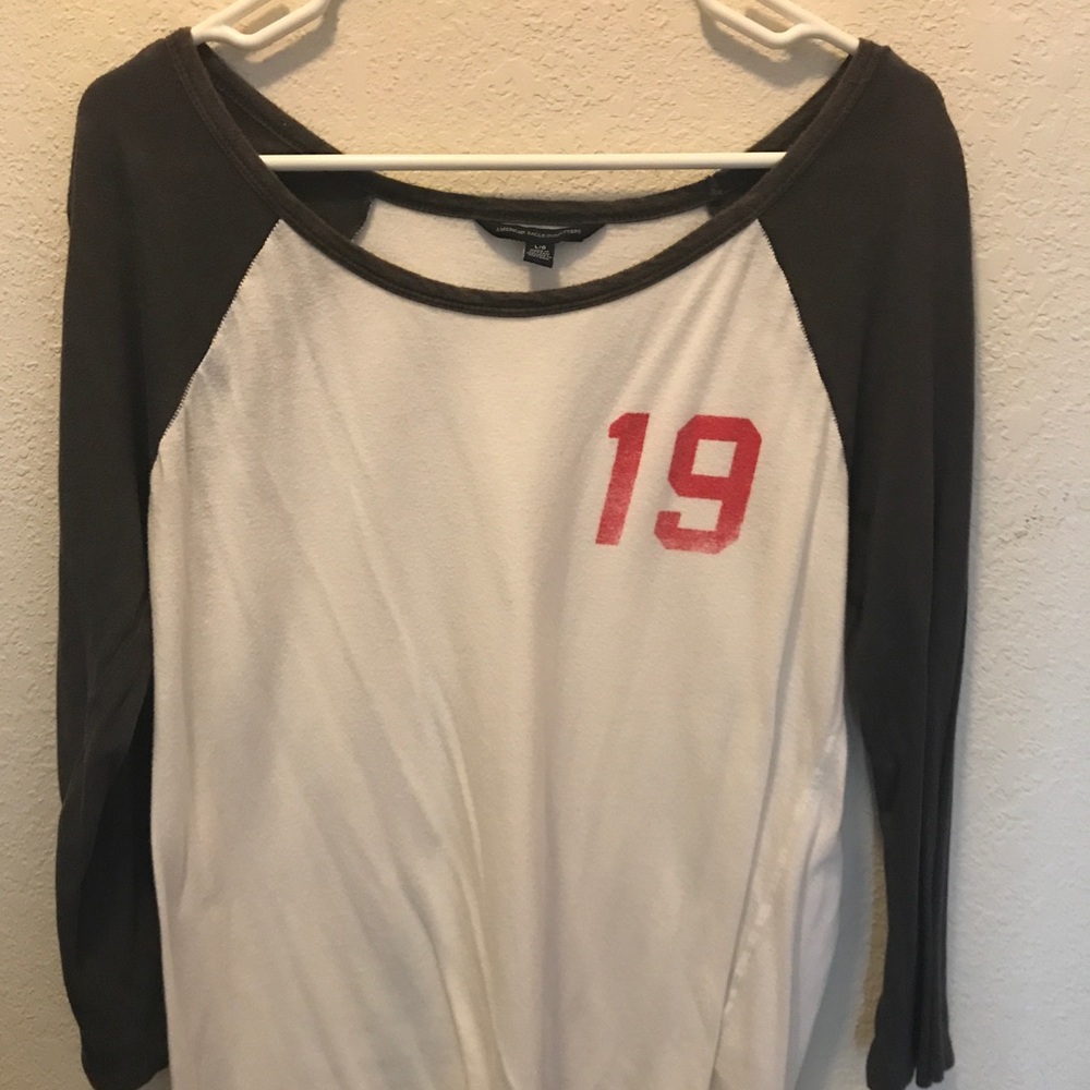 American Eagle 3/4 sleeve size large