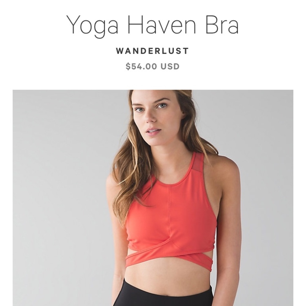 ***Looking for*** lululemon haven bra