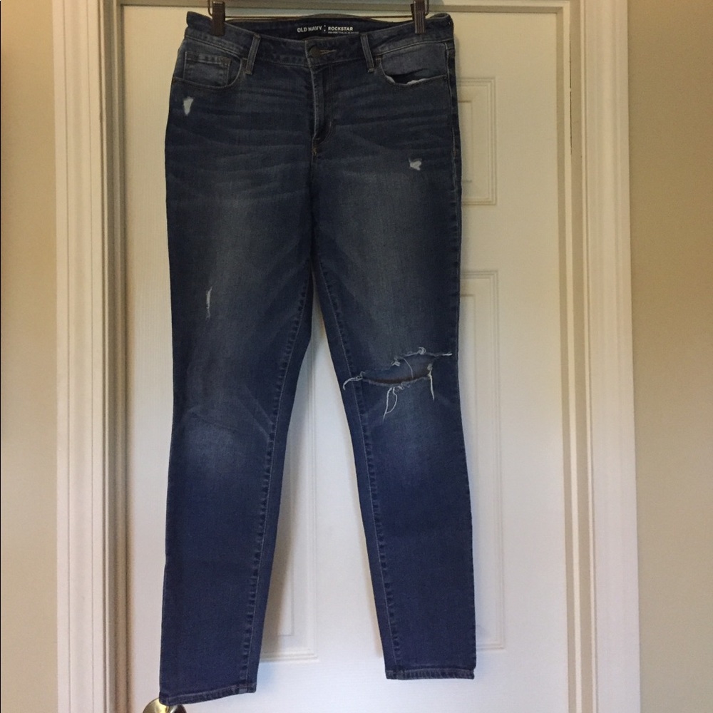 Old navy rockstar skinny jeans