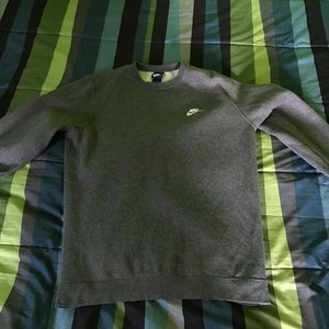 Nike Grey and White fleece
