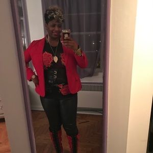 Fashion 2 Figure Sheer Black $ Rose 🌹